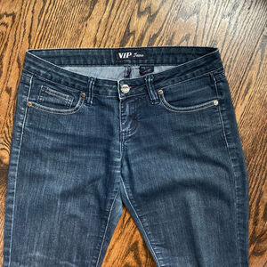 Women VIP Jeans Denim Jeans Size 7/8 Blue
